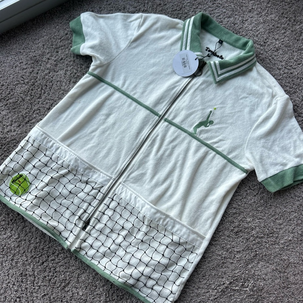 Tombolo 'Fault One' Tennis Cabana Shirt (size
L / Large)